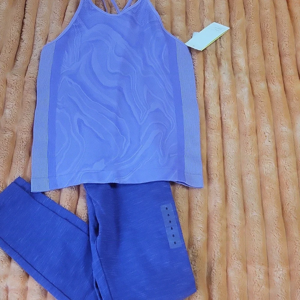 Justice Kids Leggings & All In Motion top